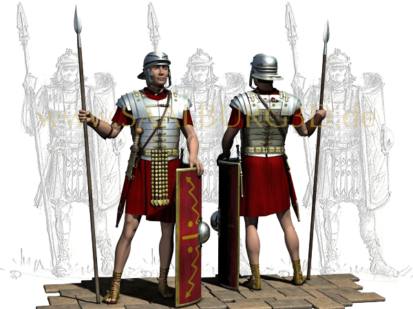 Römerkastell Legionär Legionarius