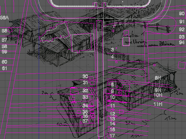 Kastell 3D Rekonstruktion Vicus Lageplan